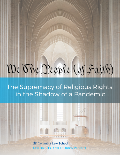 Cover page of the We The People (of Faith) report